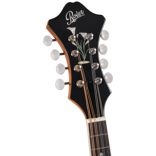 Rover RM-85 Deluxe F-Model Mandolin, Burgundy Burst
