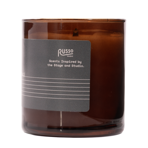 Russo Music Candle NO.1 Vintage Sunburst, Suede & Smoke