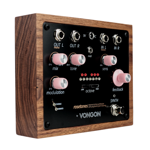Vongon Rosetones Resonant String Synthesizer Effect Pedal