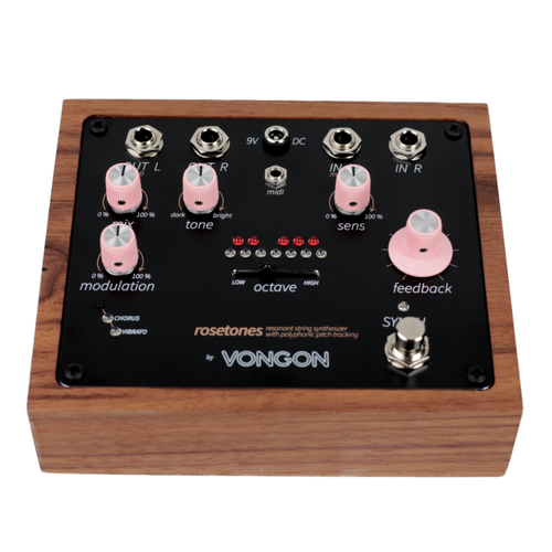 Vongon Rosetones Resonant String Synthesizer Effect Pedal