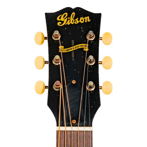 Gibson Custom Shop 1942 J-45 All Mahogany Light Aged Acoustic Guitar, Vintage Sunburst