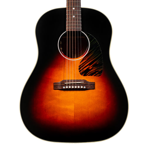 Gibson Custom Shop J-45 Standard Long Scale Acoustic Guitar, Vintage Sunburst, Gloss