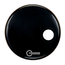 Aquarian Regulator RSM Offset Hole Bass Drum Head, 26", Gloss Black