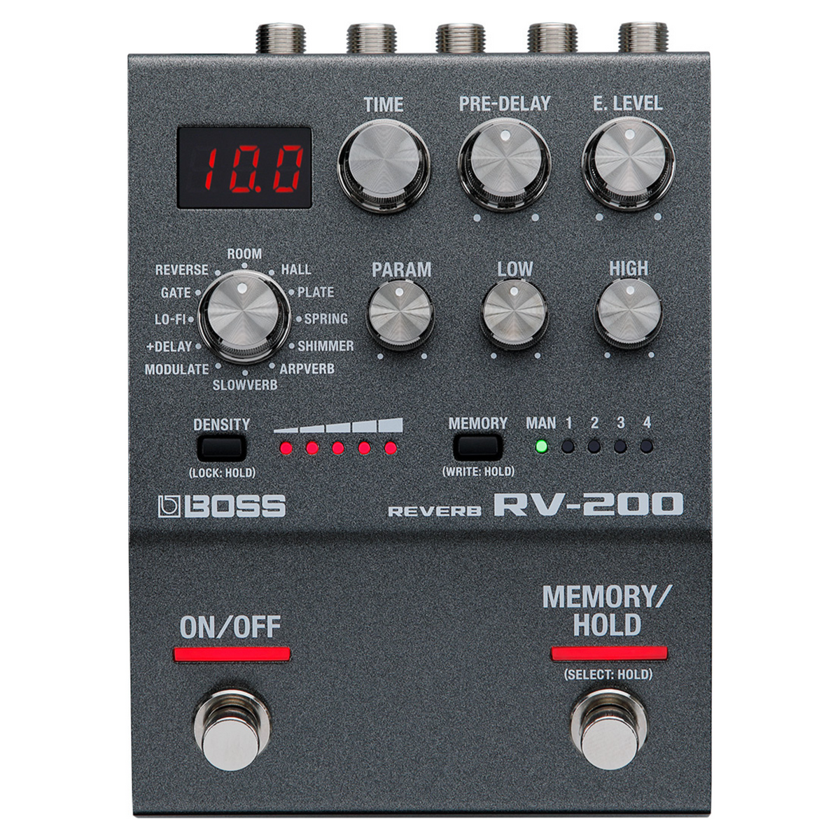 Boss RV-200 Reverb Effect Pedal – Russo Music