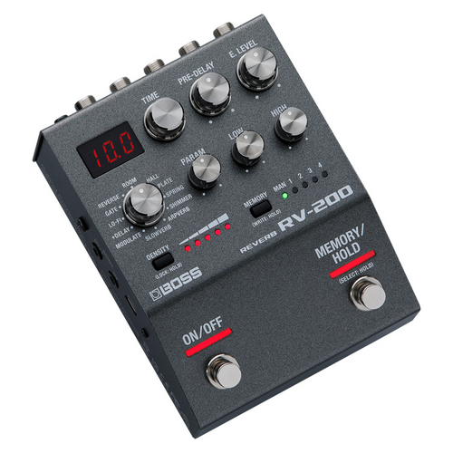 best reverb pedals under 200 Boss RV-200 Reverb Pedal