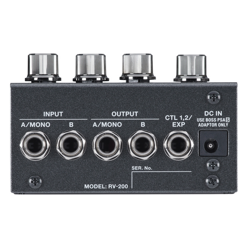 Boss RV-200 Reverb Effect Pedal Boss RV-200 Reverb Effect Pedal