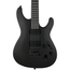Ibanez S Iron Label 6 String Electric Guitar, Black Flat