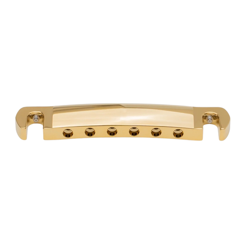 Music City Bridge The Savvy Compensated Wraparound Tailpiece, Gold