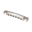 Music City Bridge The Savvy Compensated Wraparound Tailpiece, Polished Nickel