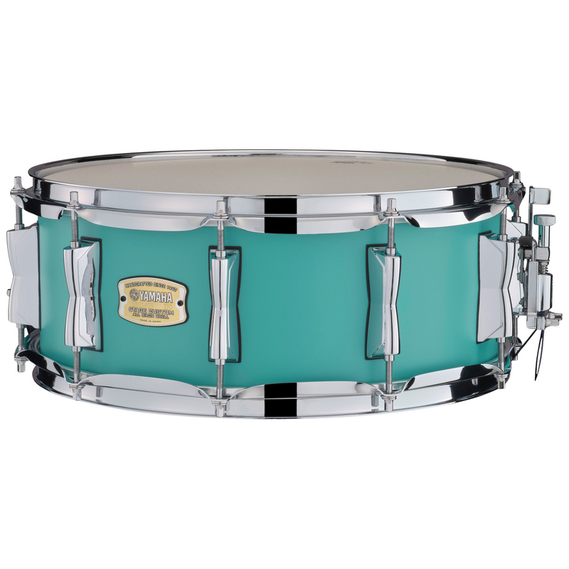 Yamaha 14x5.5 Stage Custom Birch Snare Drum, Matte Surf Green