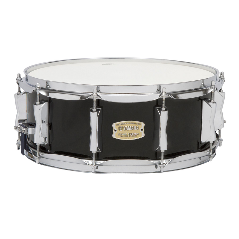 Yamaha SBS-1455 Stage Custom Birch Snare Drum, 5.5" x 14", Raven Black