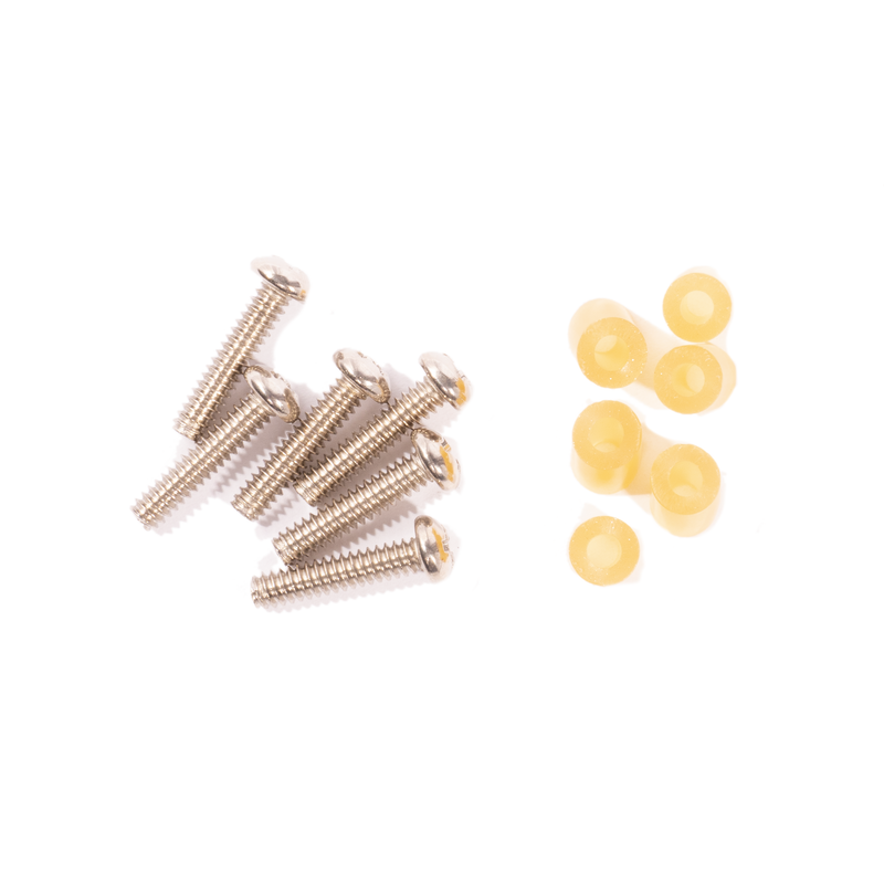 Fralin Blues Special Single Coil Stratocaster Guitar Pickup Set, Stock Stagger, Parchment