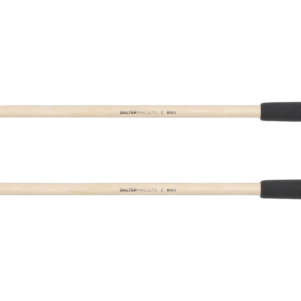 Balter Medium Soft Suspended Black Yarn Cymbal Mallets