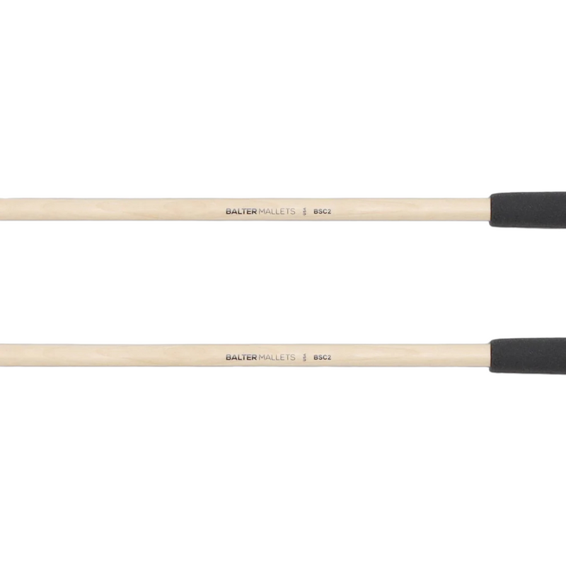 Balter Medium Soft Suspended Black Yarn Cymbal Mallets