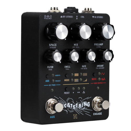 Electronic Audio Experiments Scattering Stereo Reverb Effect Pedal