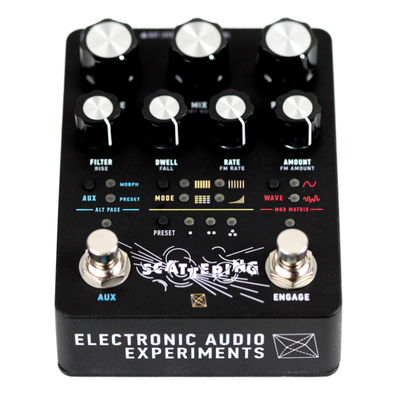 Electronic Audio Experiments Scattering Stereo Reverb Effect Pedal
