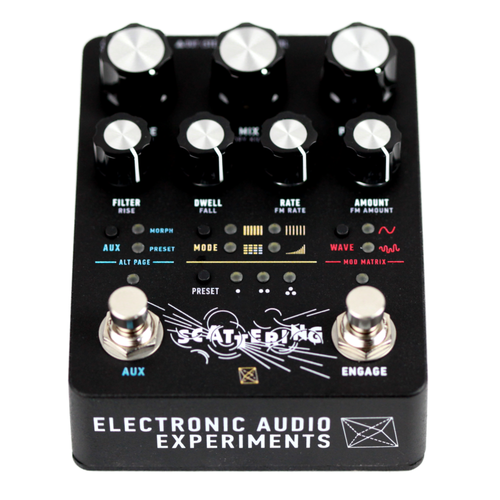Electronic Audio Experiments Scattering Stereo Reverb Effect Pedal