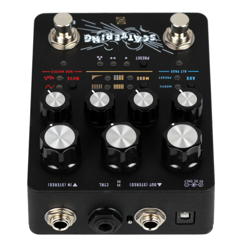 Electronic Audio Experiments Scattering Stereo Reverb Effect Pedal