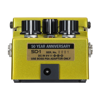 Boss 50th Anniversary SD-1 Super Overdrive Effect Pedal