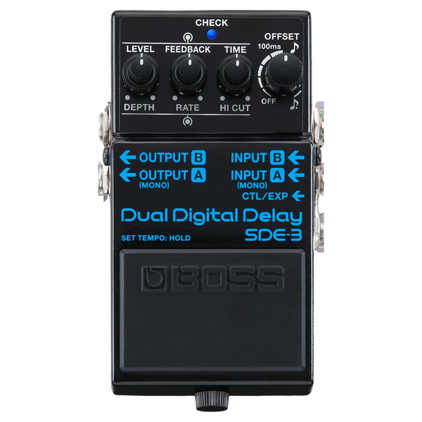 delay pedal with hold function Boss SDE-3 Dual Digital Delay Effect Pedal