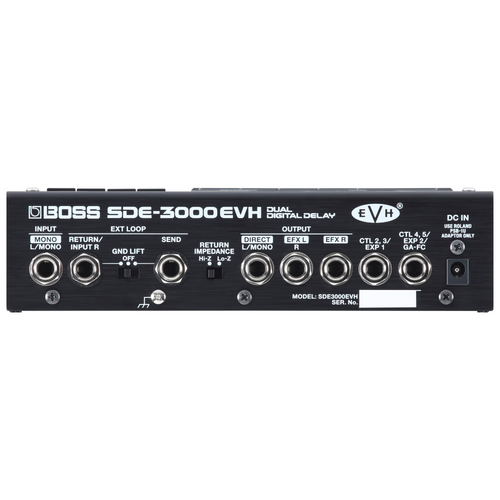 Boss SDE-3000EVH Dual Digital Delay Effect Pedal Boss SDE-3000EVH Dual Digital Delay Effect Pedal