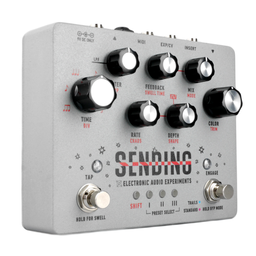 Electronic Audio Experiments Sending V2 Analog Delay Effect Pedal