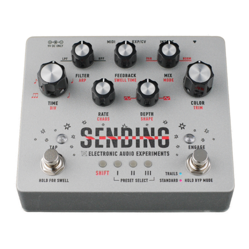 Electronic Audio Experiments Sending V2 Analog Delay Effect Pedal