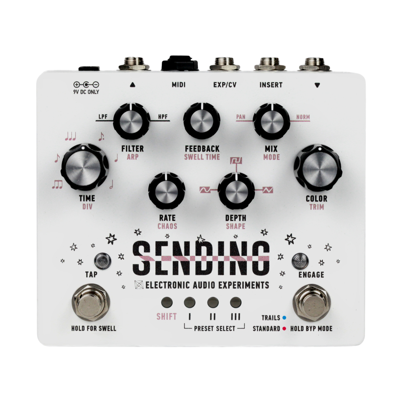 Electronic Audio Experiments LTD Sending V2 Analog Delay, White