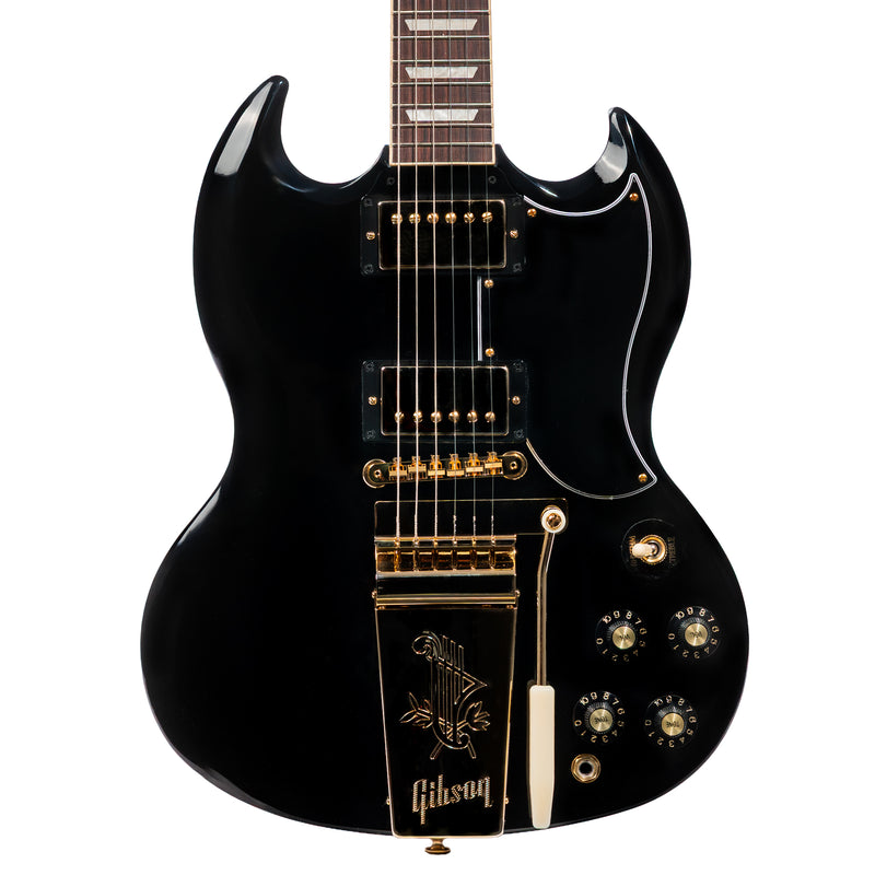 Gibson SG Standard '61 Maestro Vibrola Limited Edition Electric Guitar, Ebony