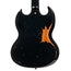 Gibson Custom Shop SG Custom Batwing P-90 Electric Guitar, Murphy Lab Heavy Aged, Ebony
