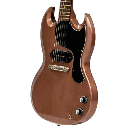 Gibson Custom Shop 1963 SG Junior Reissue Electric Guitar, VOS TV Heather Poly