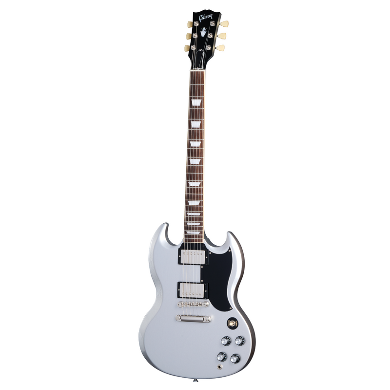 Gibson SG Standard '61 Custom Color Electric Guitar, Silver Mist