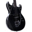 Reverend Reeves Gabrels Spacehawk Electric Guitar, Ebony Fingerboard, Midnight Black Sparkle