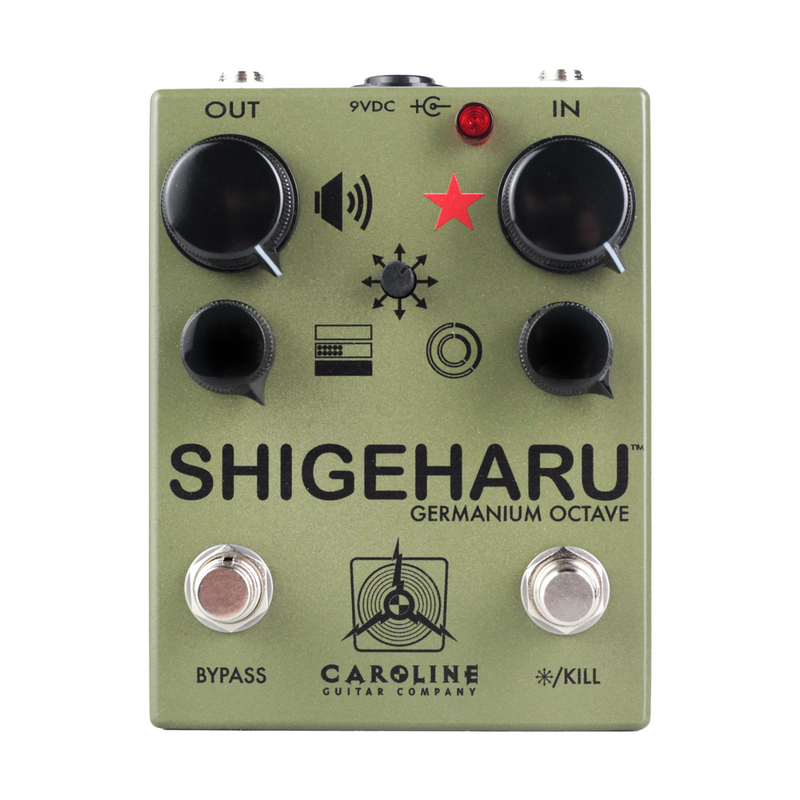 Caroline Limited Edition Shigeharu Germanium Octave Fuzz Effect Pedal, Caroline Limited Edition Shigeharu Germanium Octave Fuzz Effect Pedal,