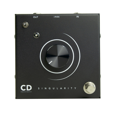 Collision Devices Singularity Fuzz Effect Pedal, Black Enclosure, Black Knobs