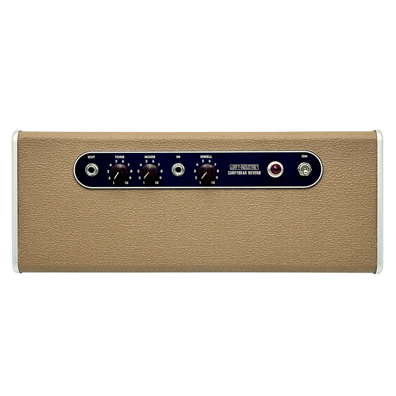 Surfy SurfyBear Pedal Classic V3.0 Reverb Effect Pedal w/SurfyPan Extra, Brown