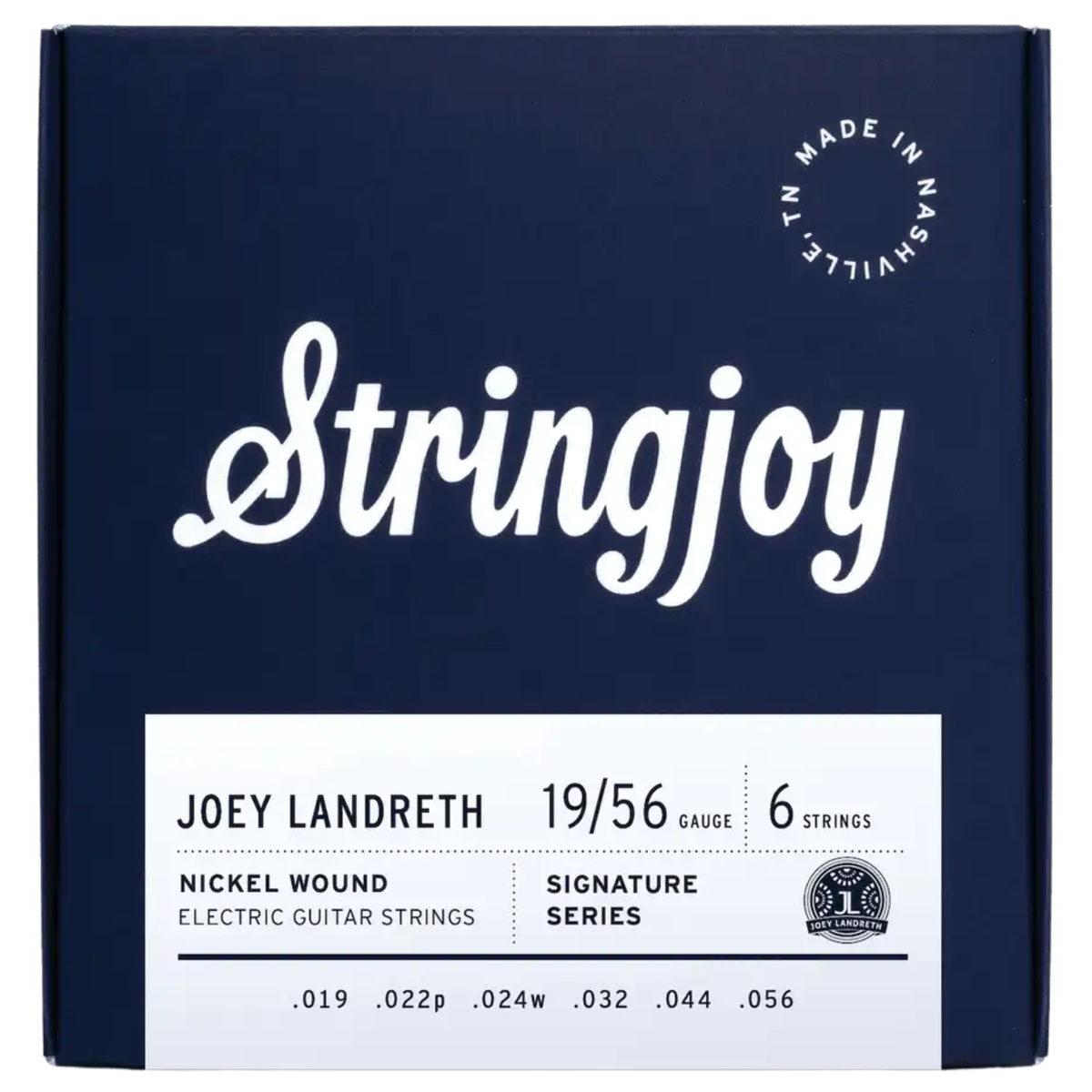 Stringjoy 19-56 Joey Landreth Artist Series Signatures Nickel Wound Electric Guitar Strings