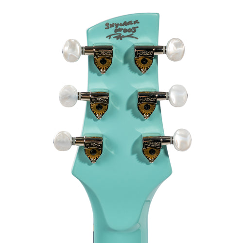 Kauer Skylark Electric Guitar, Daphne Blue w/ Mono Gig Bag