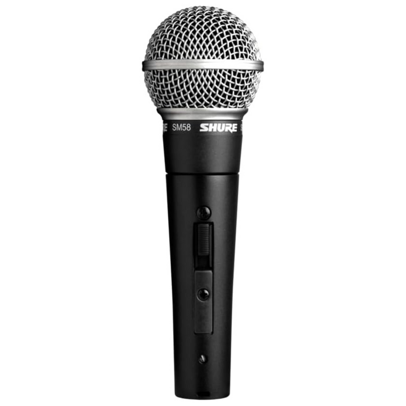 Shure SM58-S Dynamic Cardioid Vocal Microphone w/On-Off Switch