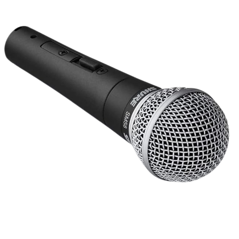 Shure SM58-S Dynamic Cardioid Vocal Microphone w/On-Off Switch