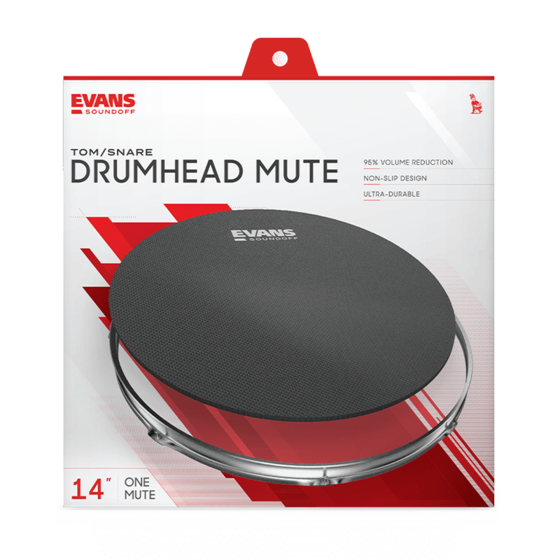 Evans 14" SoundOff Tom/Snare Drumhead Mute