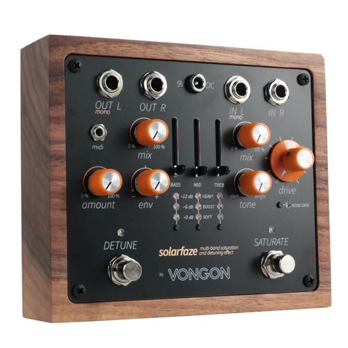 Vongon Solarfaze Stereo Multi-Band Saturation Effect Pedal