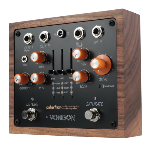 Vongon Solarfaze Stereo Multi-Band Saturation Effect Pedal