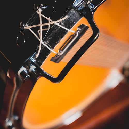 1980s Sonor Hilite 7"x14” Snare Drum, Black Diamond Lacquer - Used