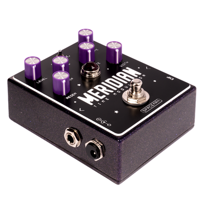 Spaceman Meridian Time Modulator Chorus Effect Pedal, Purple