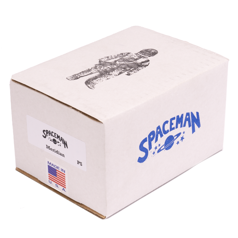 Spaceman Meridian Time Modulator Chorus Effect Pedal, Purple Sparkle
