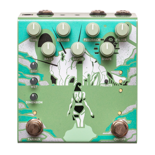 dweller pedal Old Blood Noise Endeavors Bathing Liminal Delay Effect Pedal, Algae