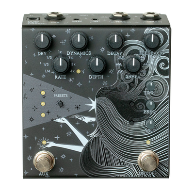 Old Blood Noise Endeavors Sunlight Stereo Reverb Effect Pedal, Black
