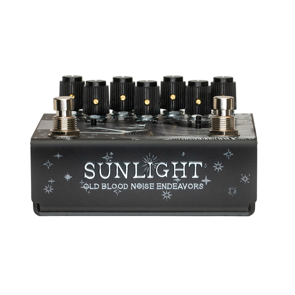Old Blood Noise Endeavors Sunlight Stereo Reverb Effect Pedal, Black Old Blood Noise Endeavors Sunlight Stereo Reverb Effect Pedal, Black