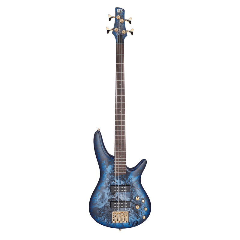 Ibanez SR Standard SR300EDX 4 String Electric Bass, Cosmic Blue Frozen Matte